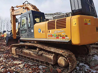 Hyundai 375-7 excavadora