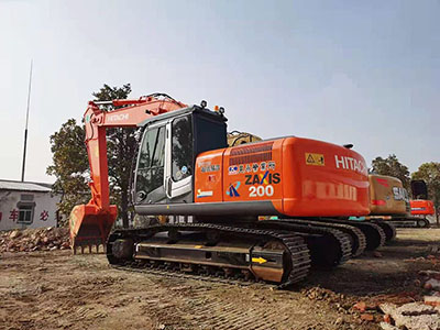 Hitachi ZX200 excavadora