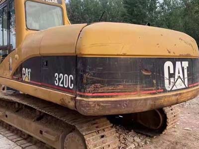 CAT 320C excavadora with intercooler