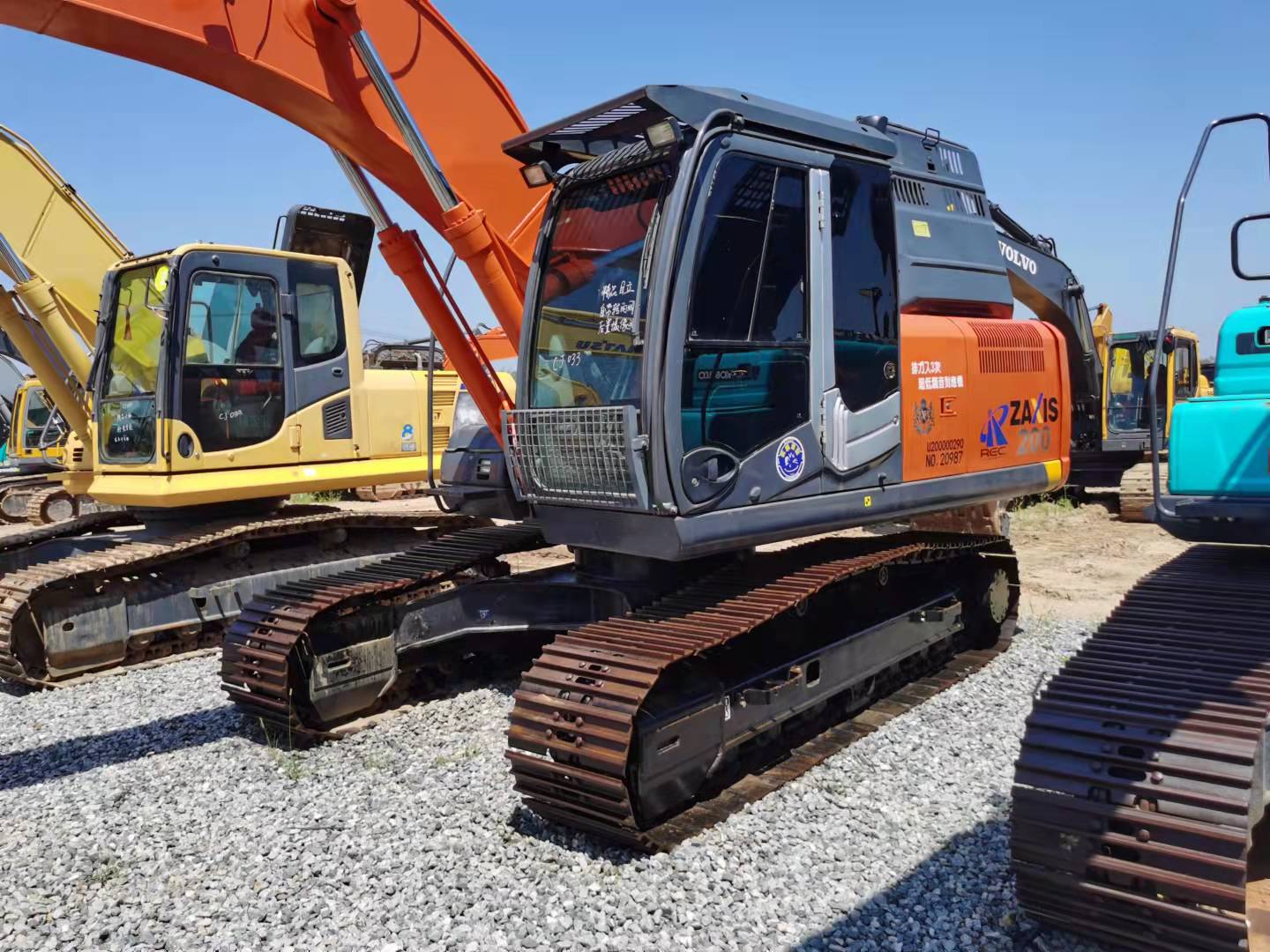 Hitachi zx200-3 excavadora