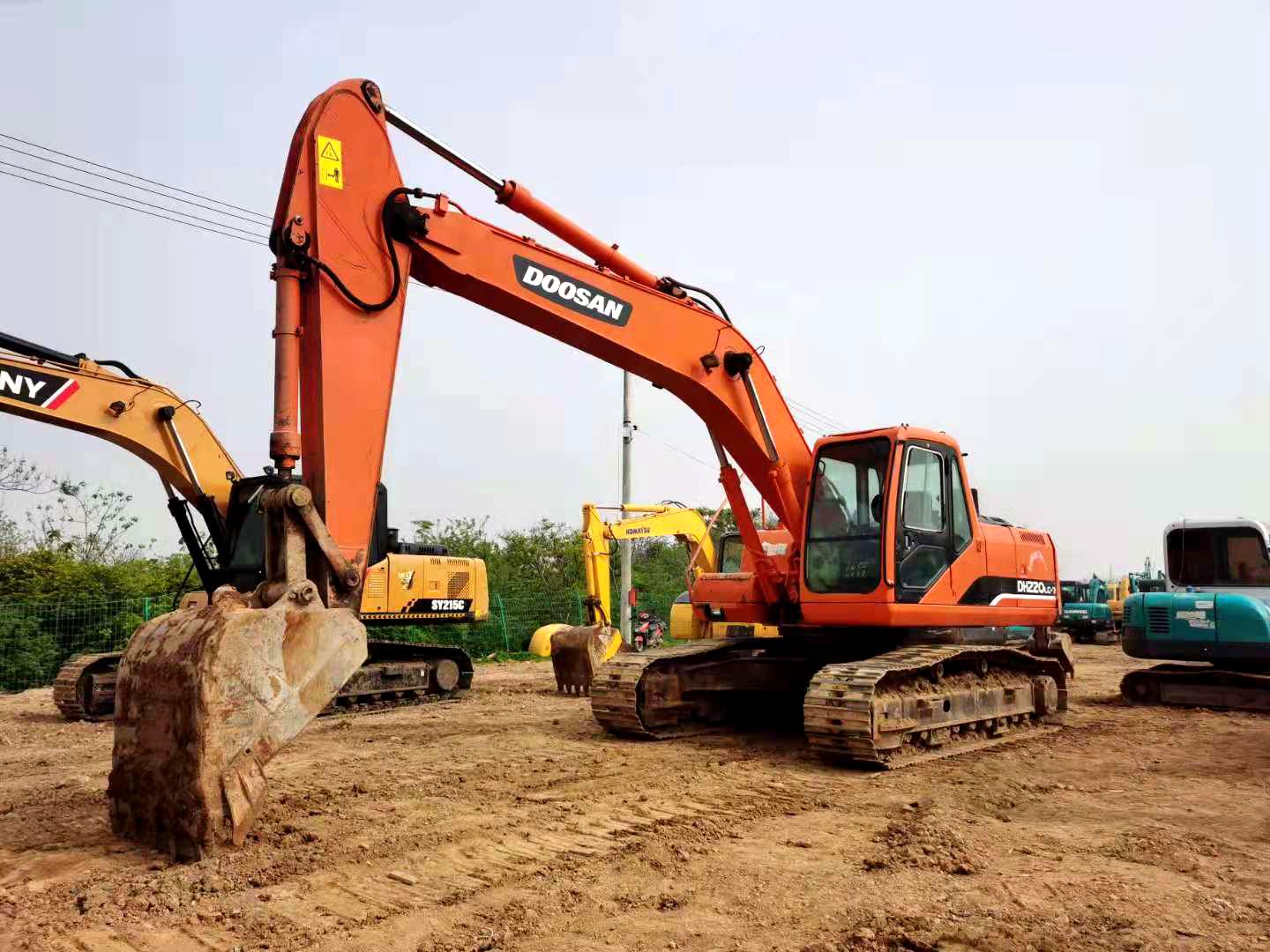 Doosan DH220lc-7 excavadora