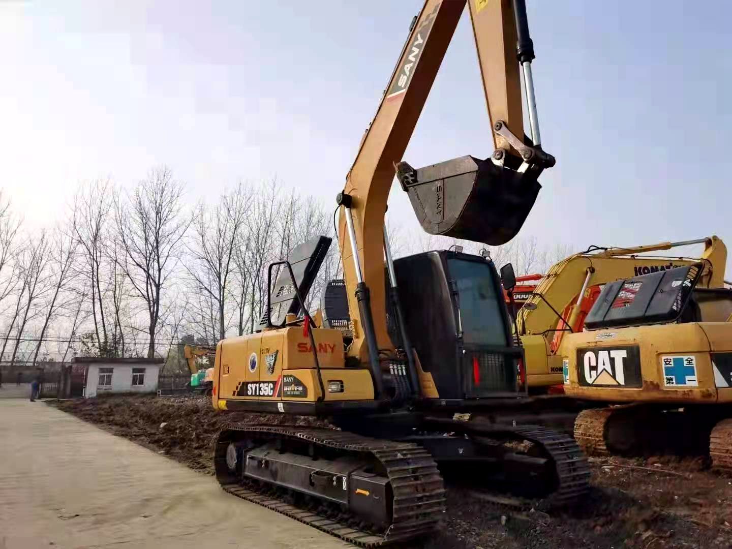 Sany sy135c excavadora