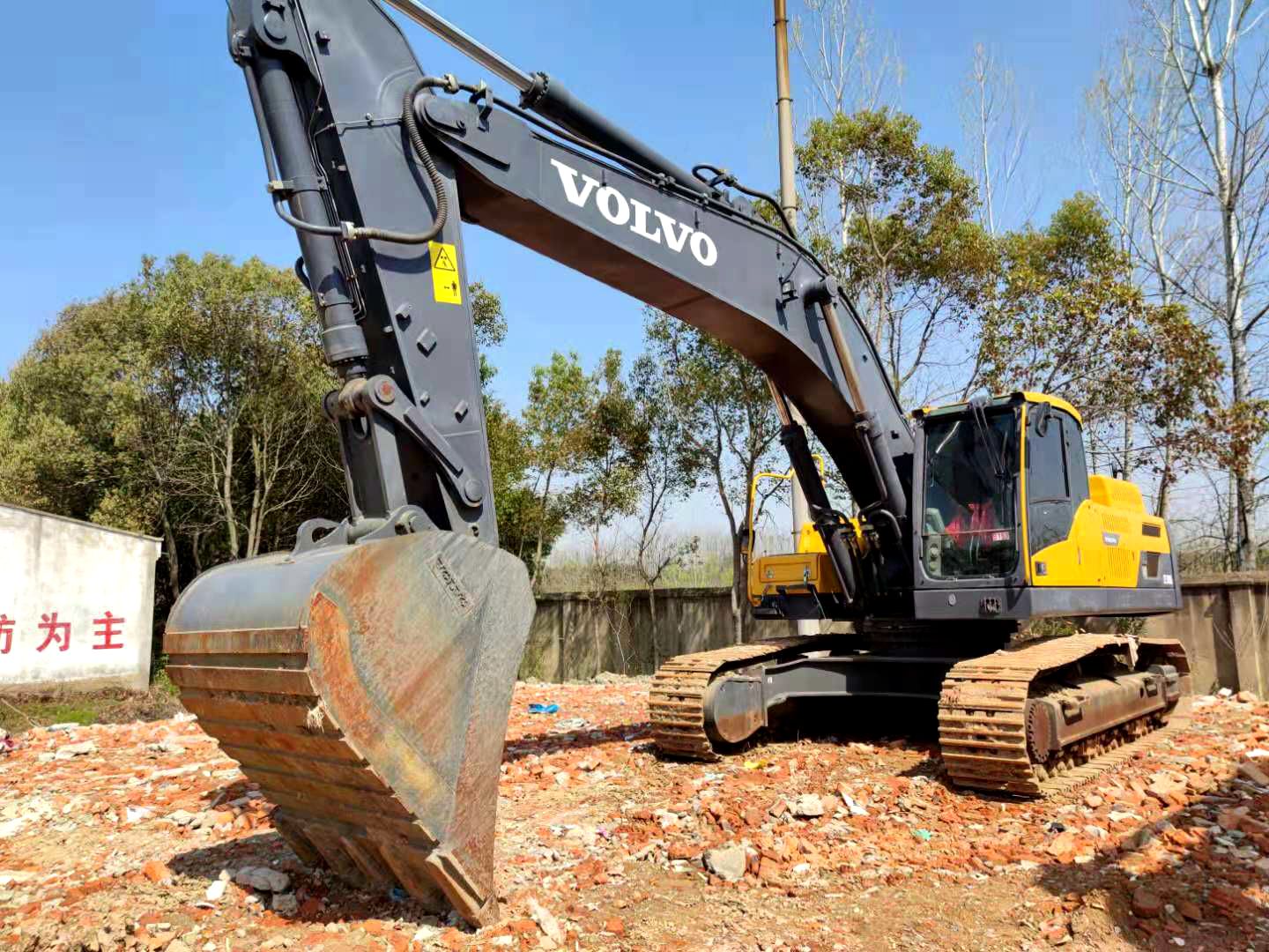 VolvoEC380D excavadora