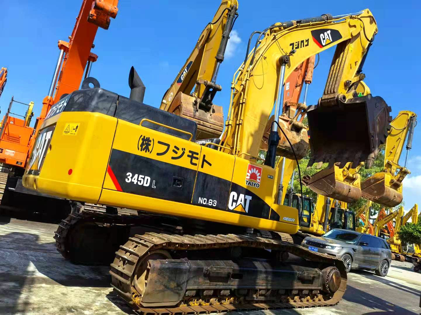 caterpillar cat345dl excavadora