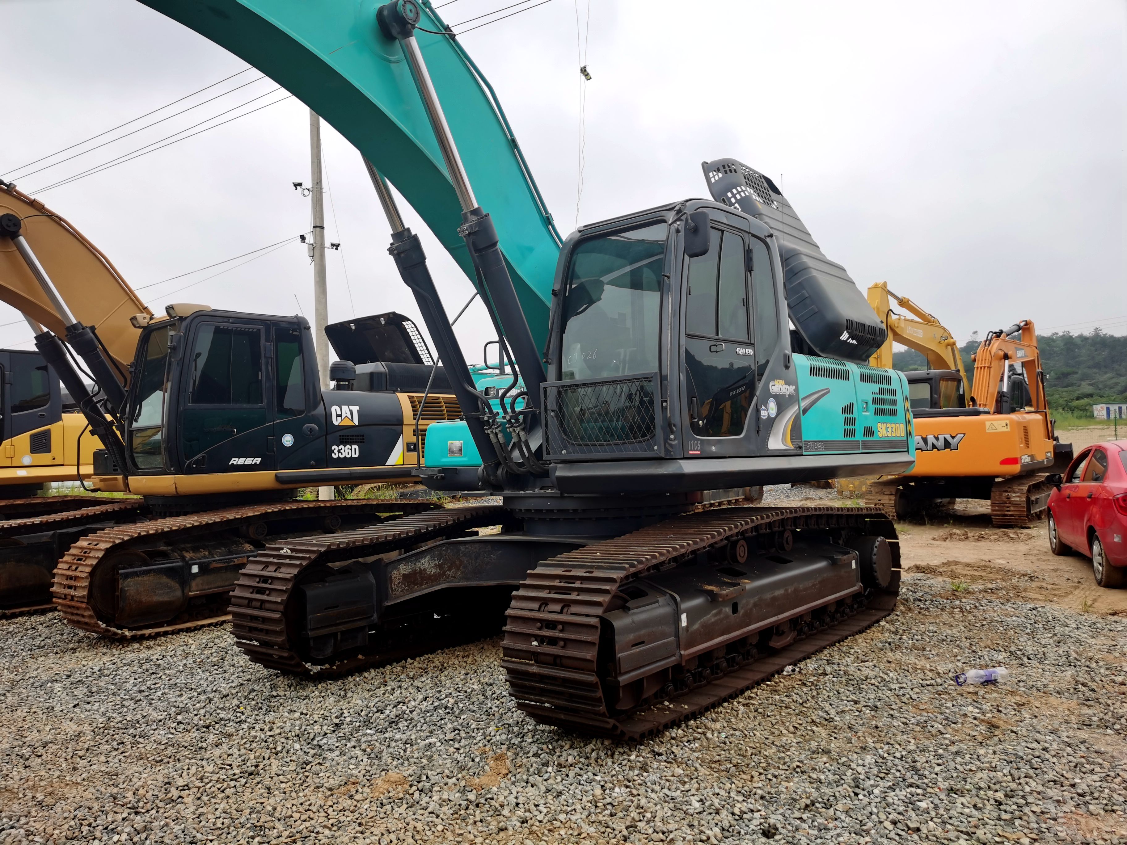 kobelco sk330-8 excavadora